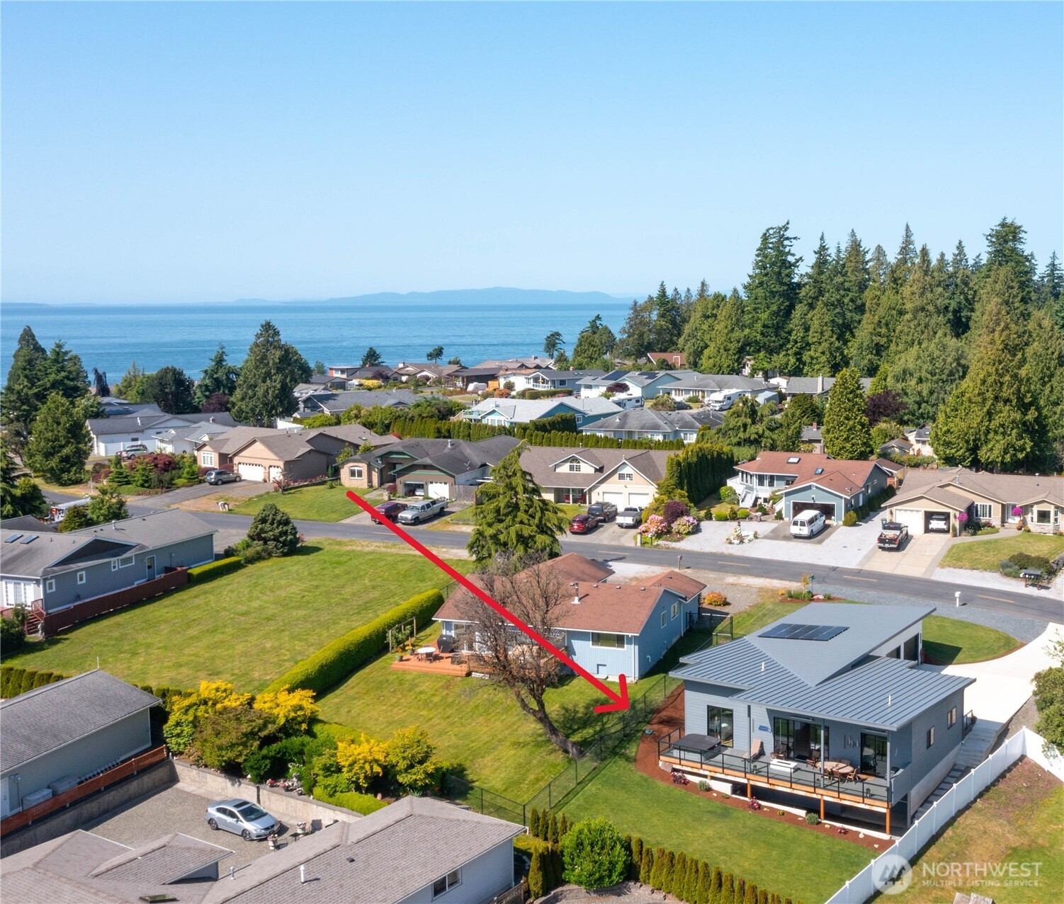 8068 Niska Road Blaine, WA 98230 - Photo 2 of 40 an aerial view of a city