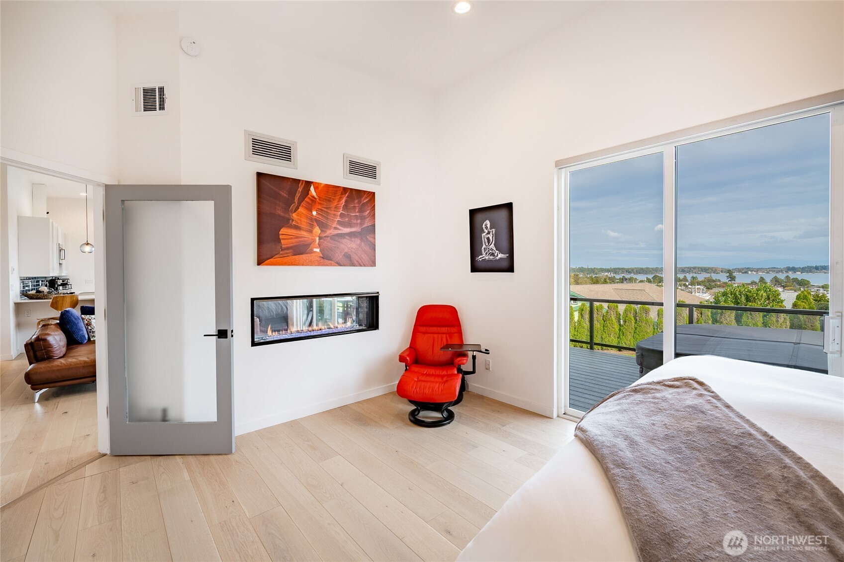 8068 Niska Road Blaine, WA 98230 - Photo 9 of 40 a bedroom with furniture and window