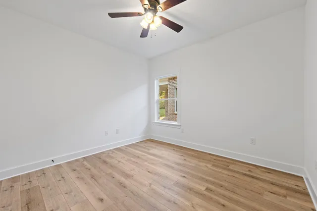 wooden floor in an empty room