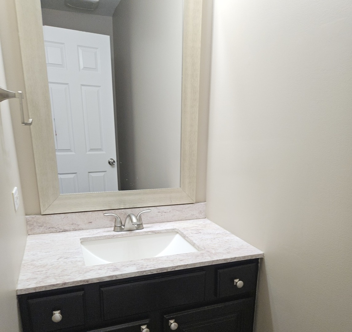 2011 Maplewood Circle Naperville, IL 60563 - Photo 9 of 43 a bathroom with a sink and a mirror