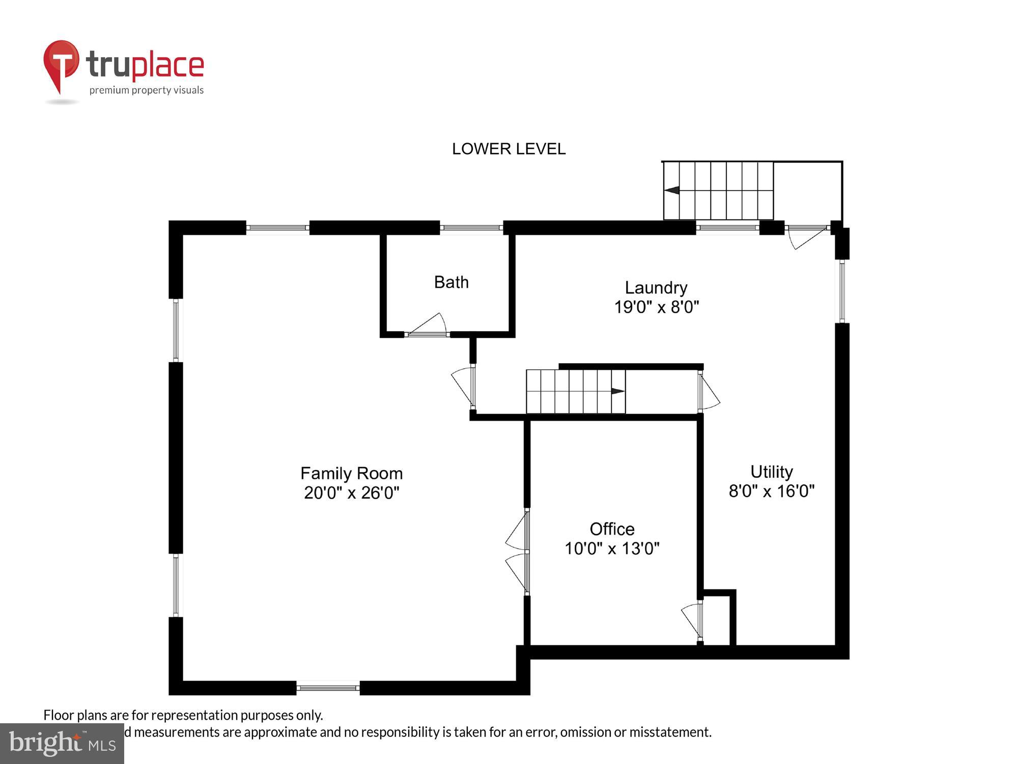 401 Greenbrier Drive Silver Spring, MD 20910 - Photo 56 of 57 Main Level Floorplan with Room Labels