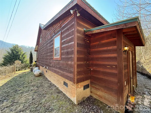 a view of outdoor space and deck
