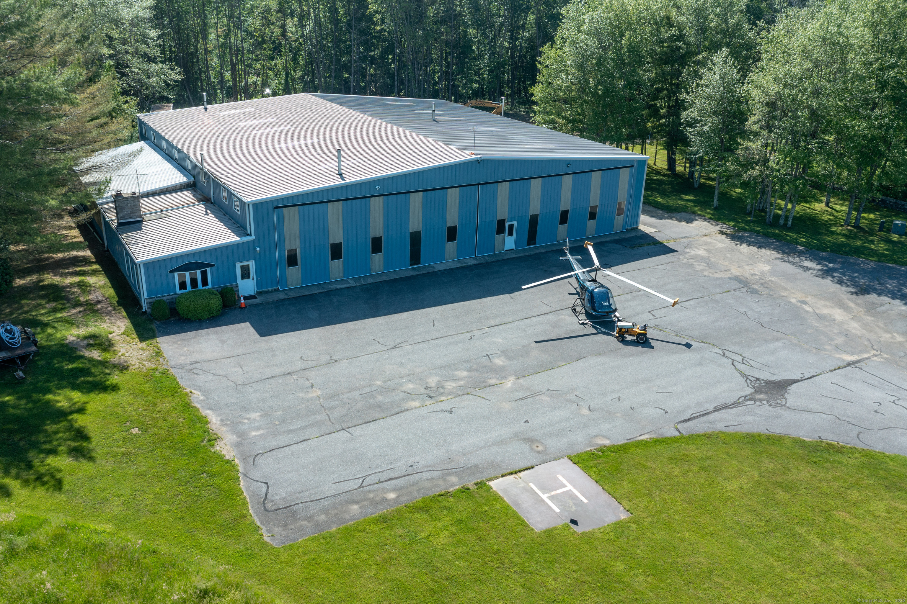 80 Bungay Hill Road Woodstock, CT 06282 - Photo 38 of 39 an aerial view of a house having yard