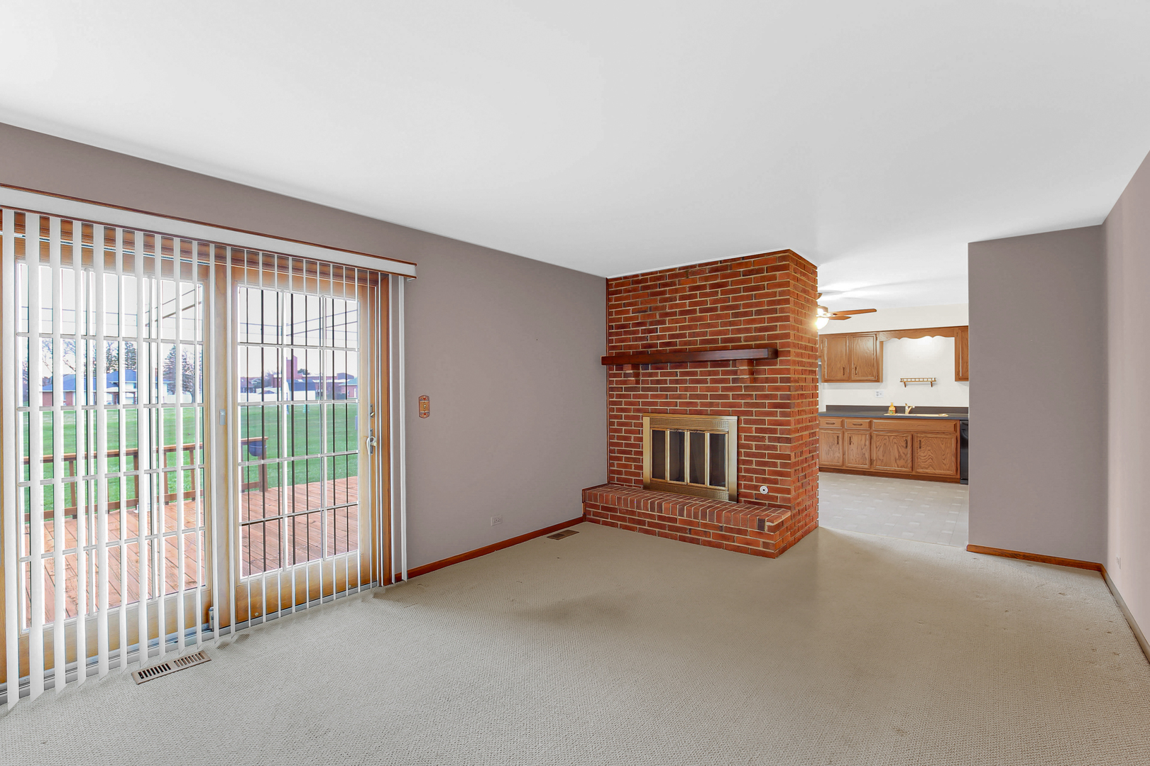 3723 Ronald Road Crete, IL 60417 - Photo 14 of 25 a view of a livingroom with a balcony