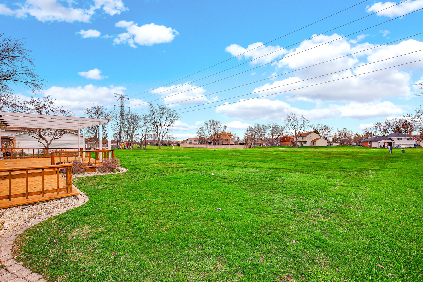 3723 Ronald Road Crete, IL 60417 - Photo 5 of 25 a view of yard with swimming pool outdoor seating area