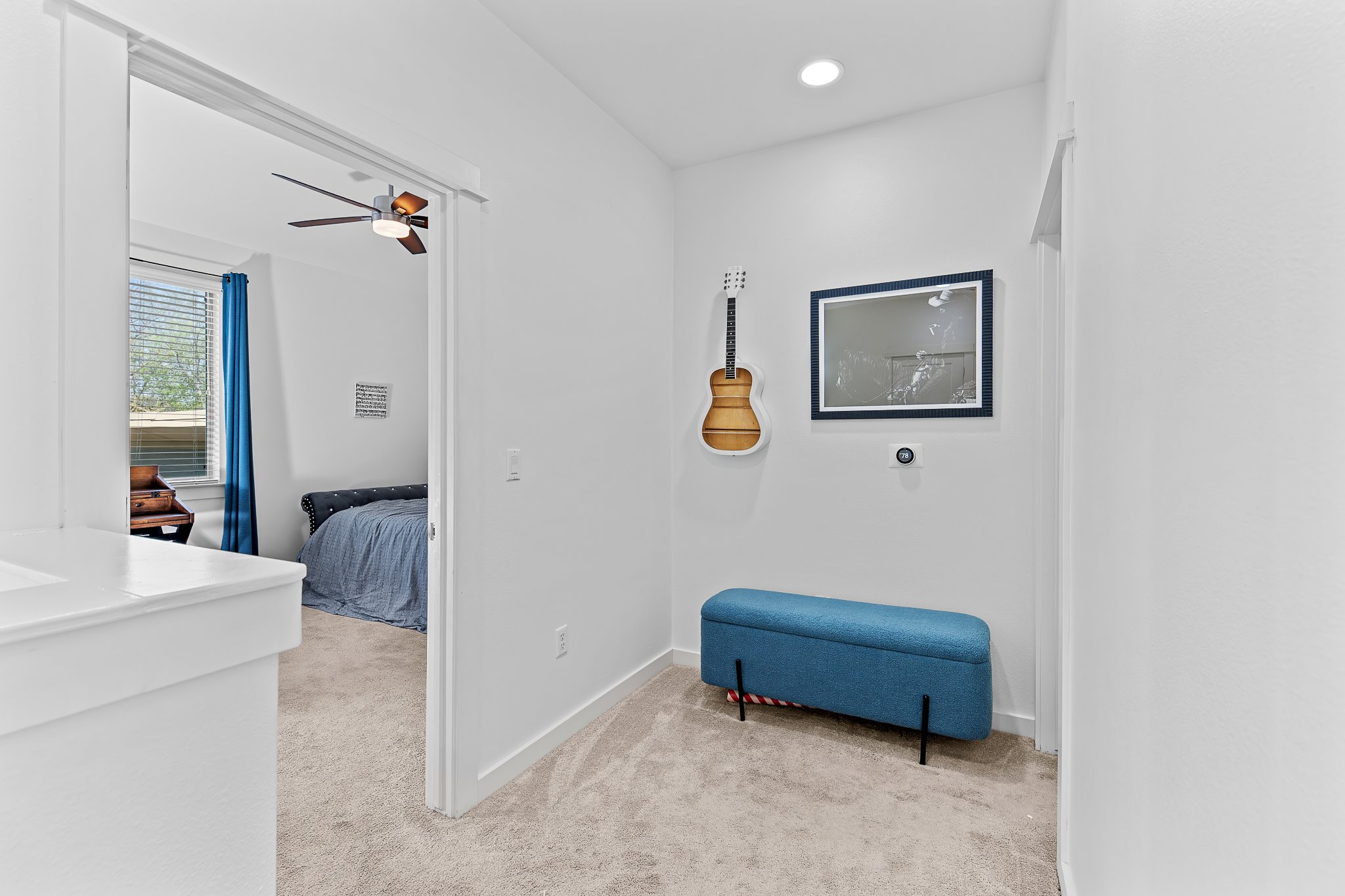 4408 Banister Lane, Unit B Austin, TX 78745 - Photo 25 of 28 a living room with a couch and a table