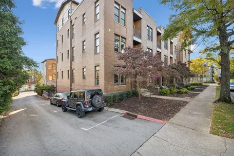 an aerial view of residential house with outdoor space