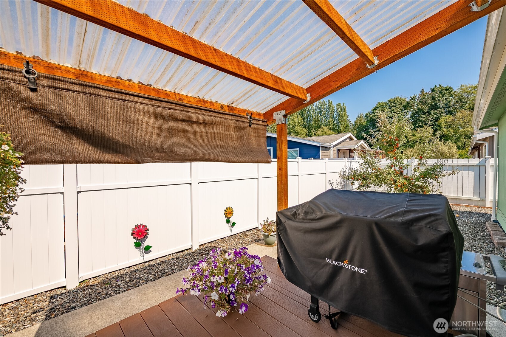 6350 Portal Way, Unit 83 Ferndale, WA 98248 - Photo 29 of 40 a view of balcony with a potted plant