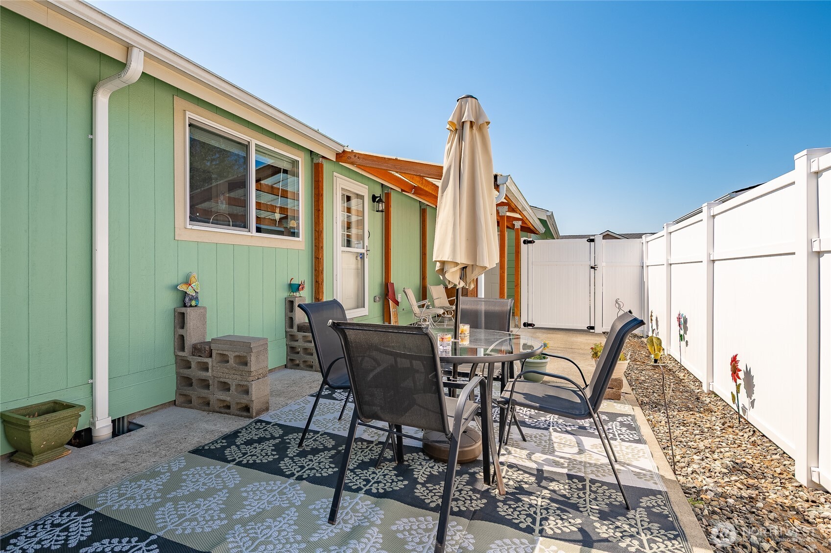 6350 Portal Way, Unit 83 Ferndale, WA 98248 - Photo 30 of 40 a view of an outdoor space with furniture