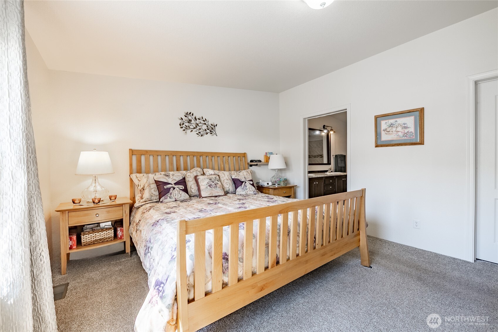 6350 Portal Way, Unit 83 Ferndale, WA 98248 - Photo 6 of 40 a bedroom with a bed and a night stand