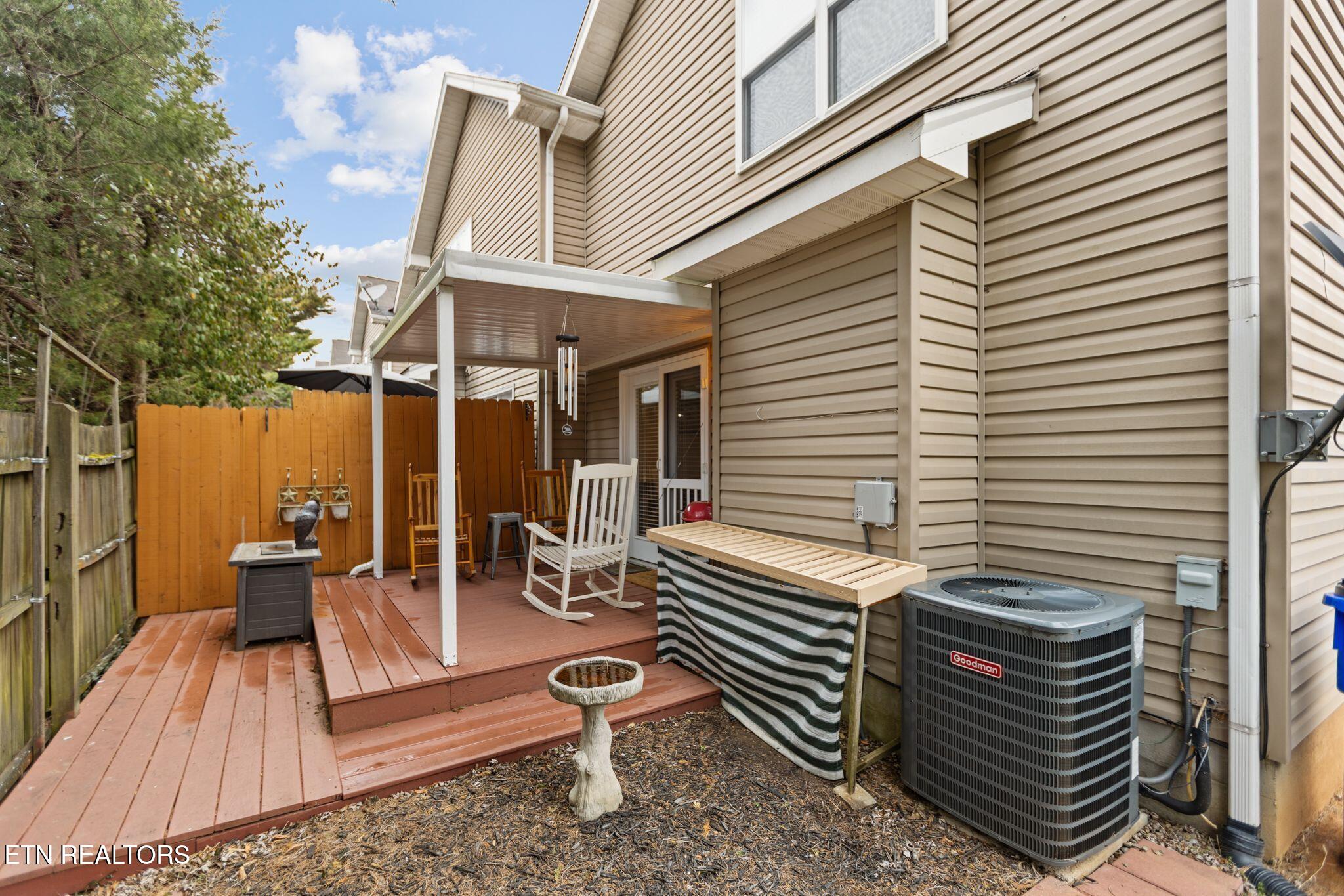 1003 Woullard Way, Unit 1 Sevierville, TN 37876 - Photo 30 of 36 covered patio4