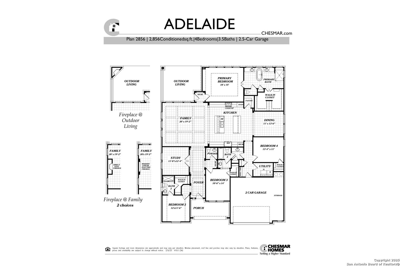 527 Corwin Springs Cibolo, TX 78108 - Photo 2 of 21 a picture of a bench in a white building