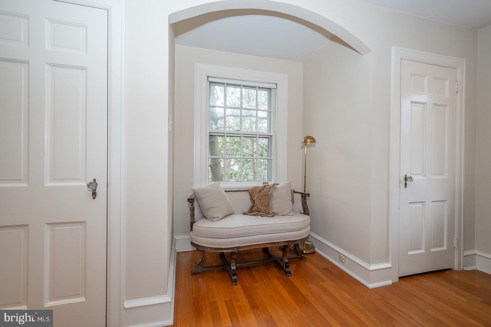 517 Howe Road Merion Station, PA 19066 - Photo 35 of 71 a living room with a couch and a window