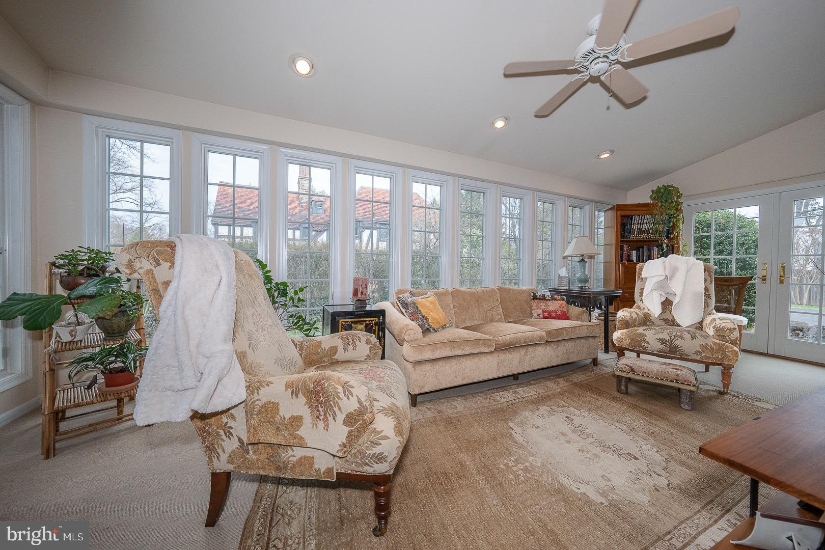 517 Howe Road Merion Station, PA 19066 - Photo 9 of 71 a living room with furniture and a large window