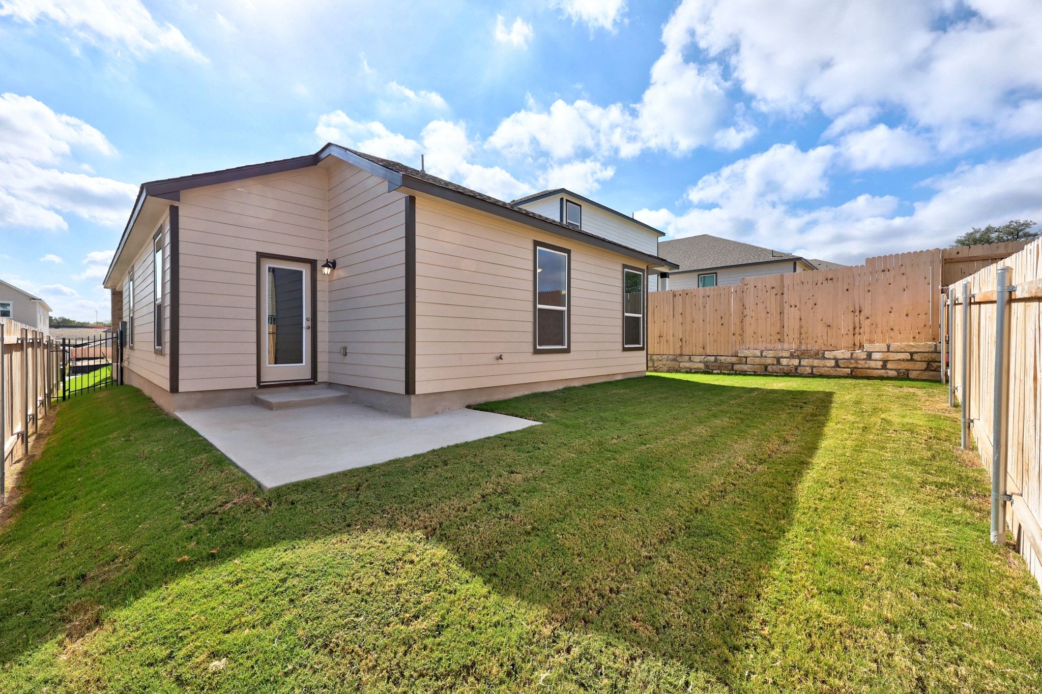 12102 Cantabria Road Austin, TX 78748 - Photo 28 of 29 a backyard of a house with lots of green space