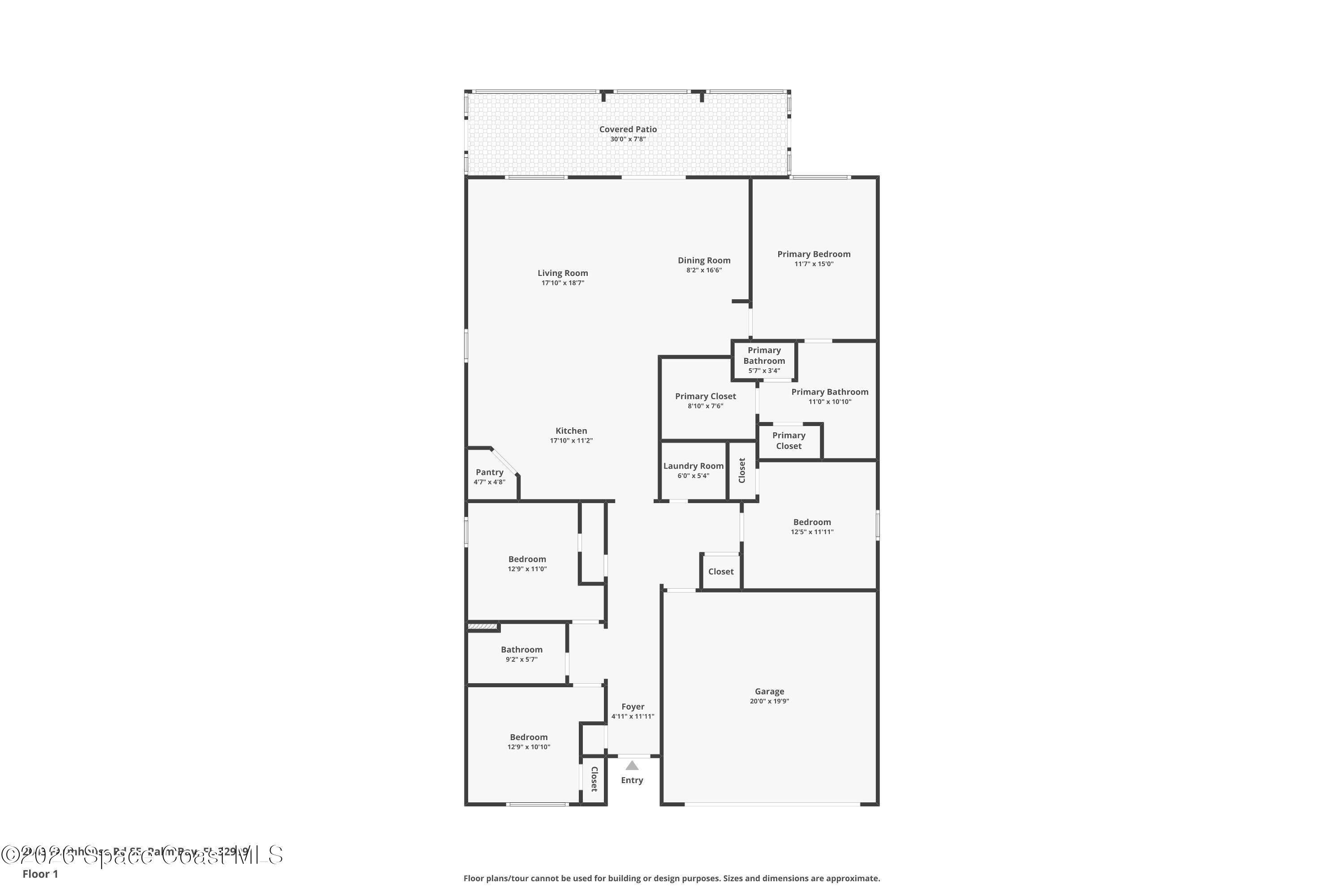 2043 Farmhouse Road Southeast Palm Bay, FL 32909 - Photo 35 of 36 1-floor-1
