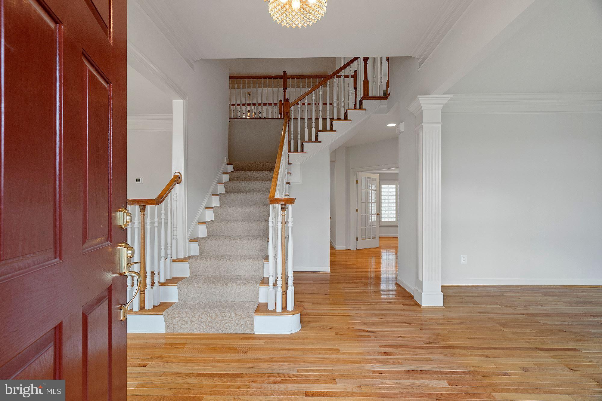 8550 Center Road Springfield, VA 22152 - Photo 4 of 63 Welcoming foyer entry- with formal living to right