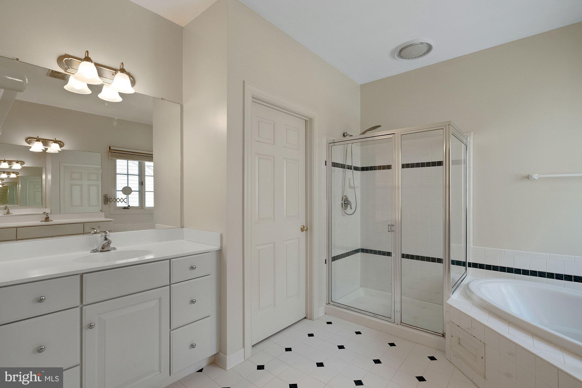 8550 Center Road Springfield, VA 22152 - Photo 34 of 63 Dual yet separate vanities (& private commode!)