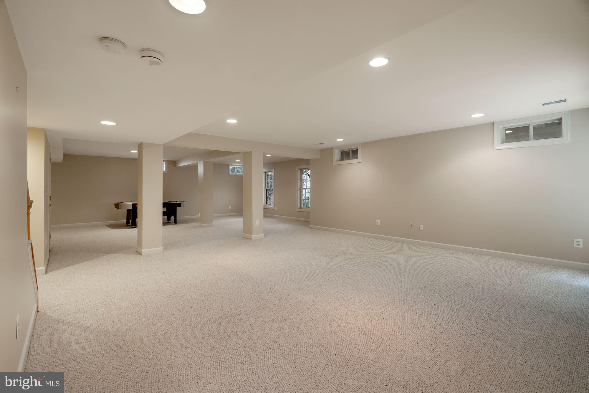 8550 Center Road Springfield, VA 22152 - Photo 42 of 63 Enormous finished basement w/large windows!