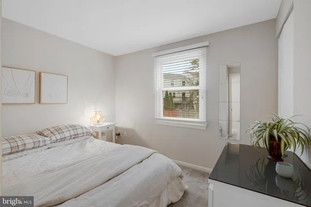 a room with a table and a chair