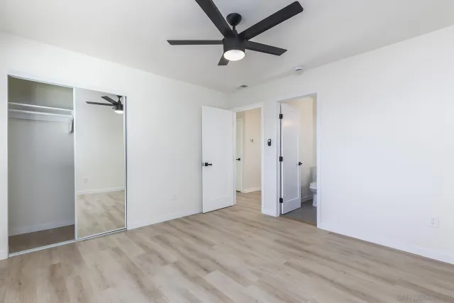 wooden floor in an empty room