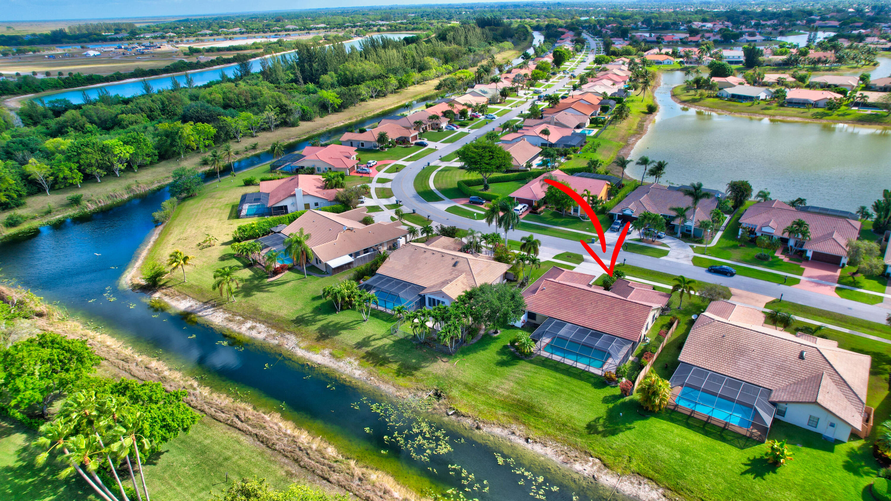 11600 Island Lakes Lane Boca Raton, FL 33498 - Photo 39 of 41 Drone