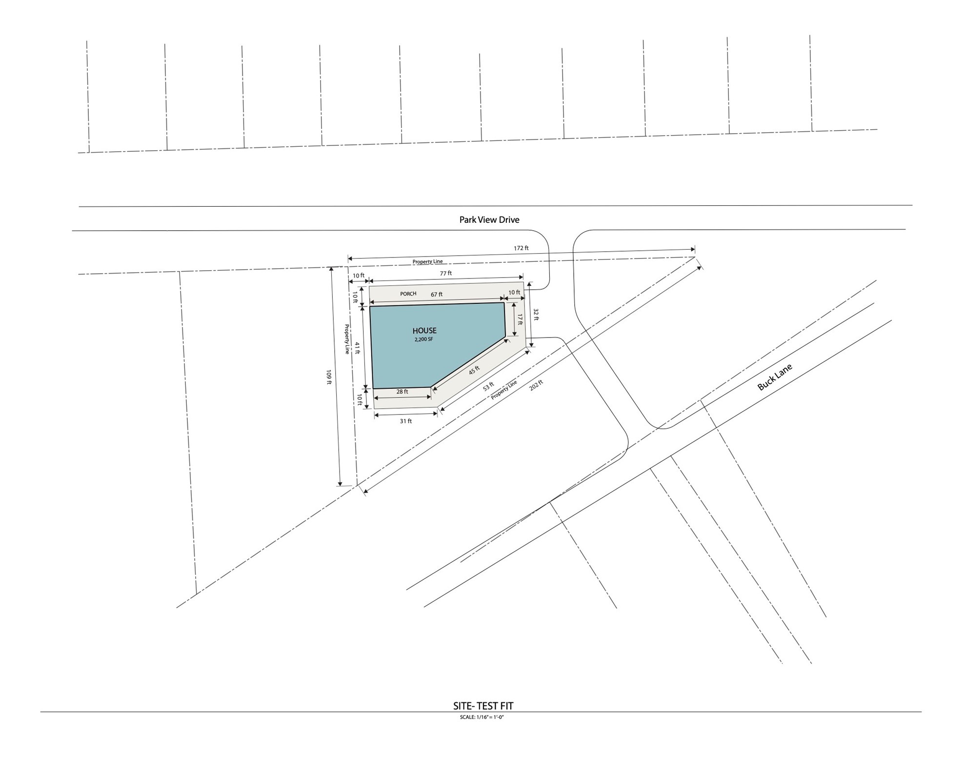 Tbd Buck Lane Hempstead, TX 77445 - Photo 9 of 9 Proposed Site plan