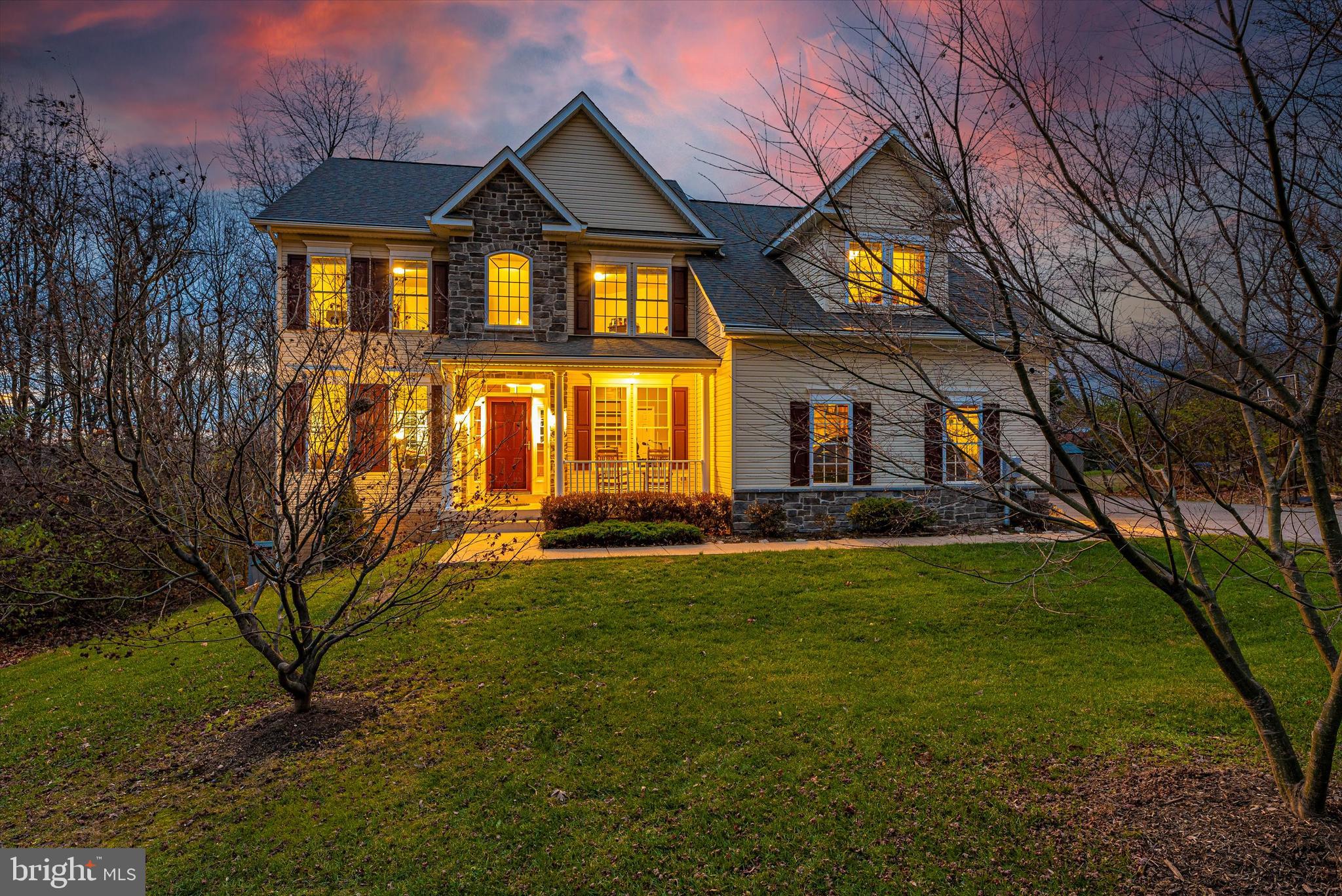 4905 Round Hill Road Frederick, MD 21702 - Photo 55 of 56 Twilight Front