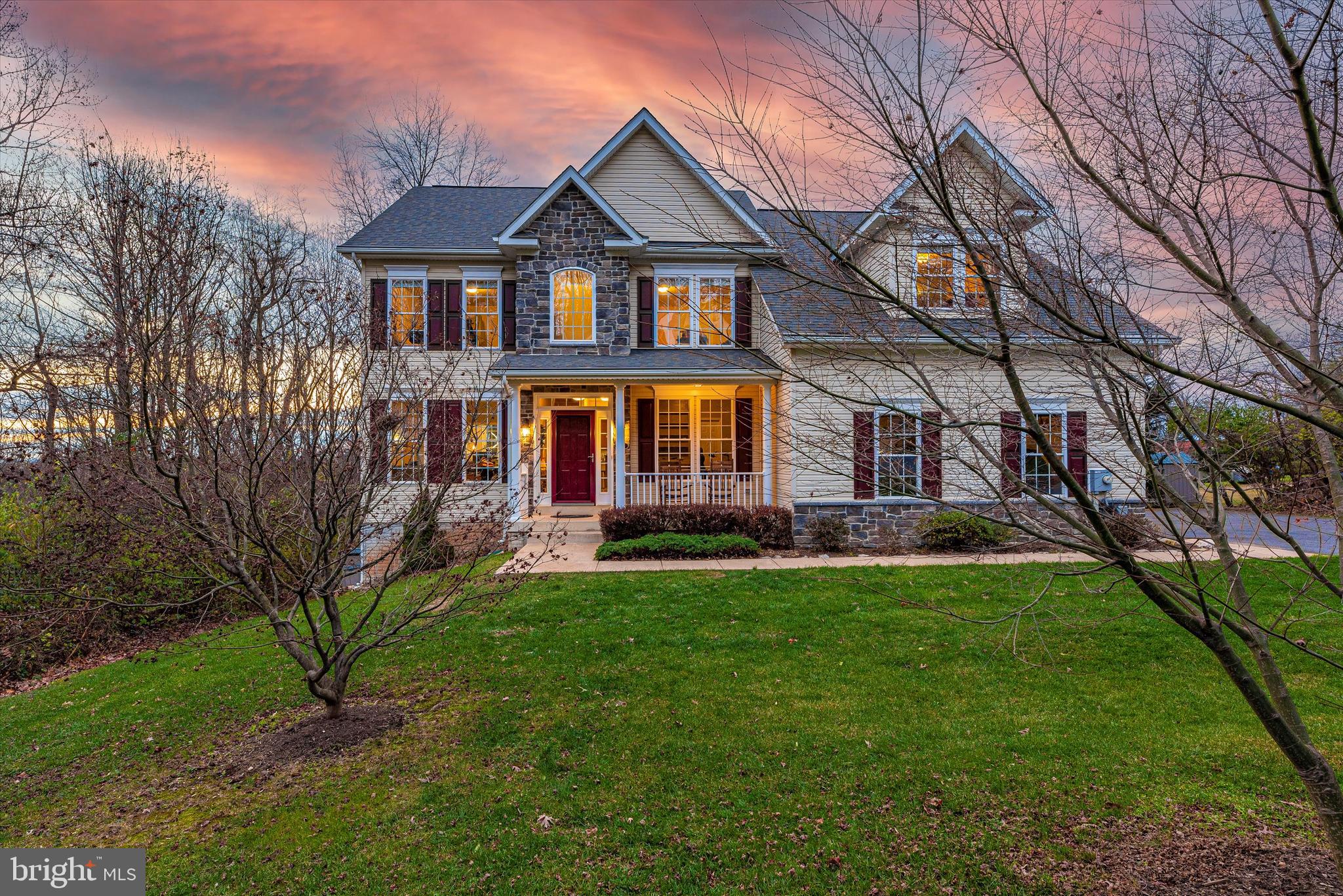 4905 Round Hill Road Frederick, MD 21702 - Photo 56 of 56 Twilight Front