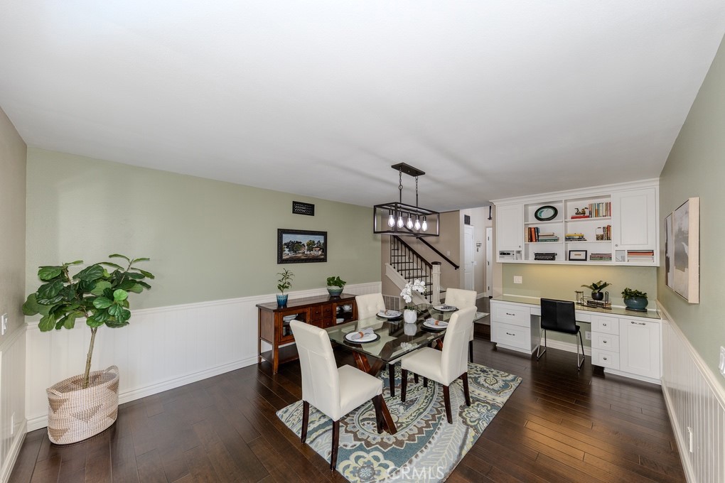 19542 Drybrook Lane Huntington Beach, CA 92646 - Photo 20 of 55 Dining/family Room with Built-in Office Space