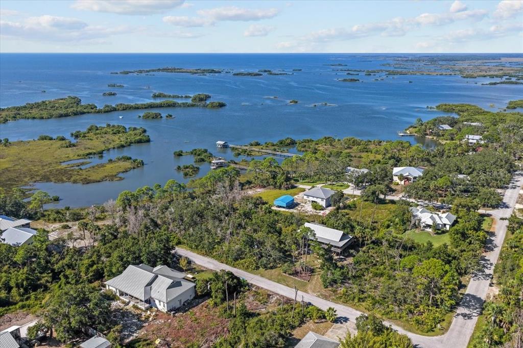 16791 Sandra Street Cedar Key, FL 32625 - Photo 46 of 50 an aerial view of multiple house