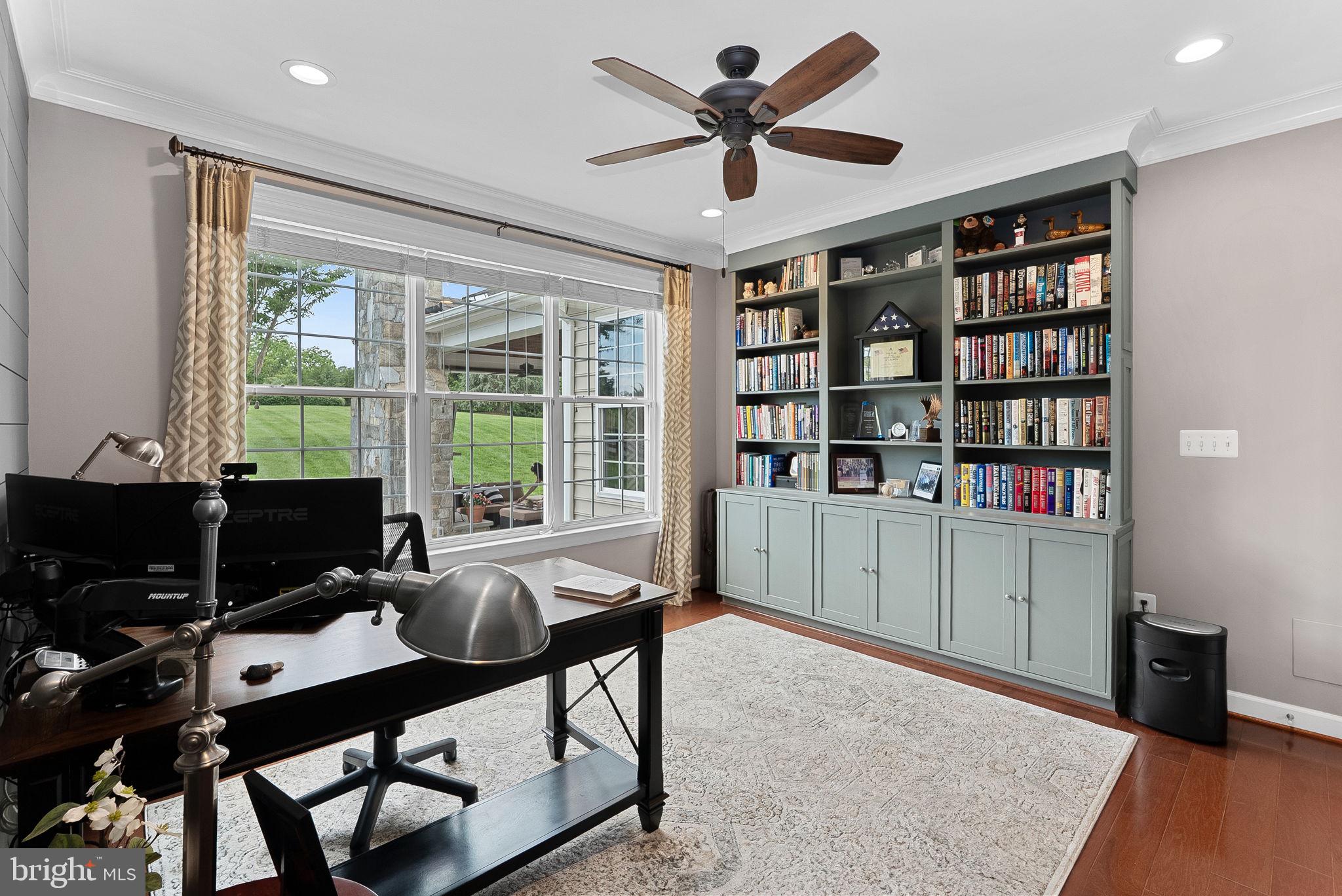 22415 Conservancy Drive Ashburn, VA 20148 - Photo 22 of 70 Office with Built-In Shelves and Storage
