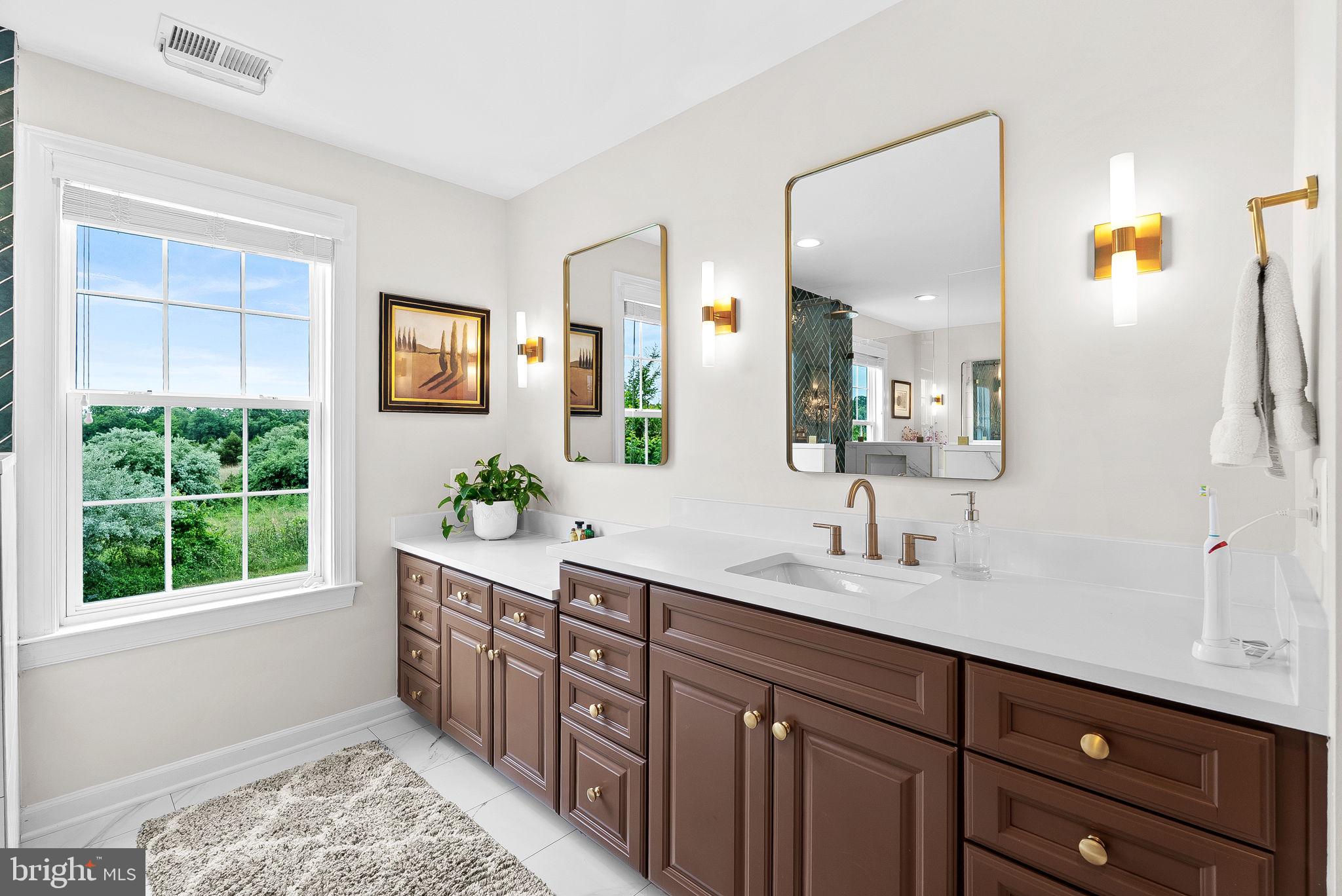 22415 Conservancy Drive Ashburn, VA 20148 - Photo 34 of 70 Double Vanity on Each Side of the Shower