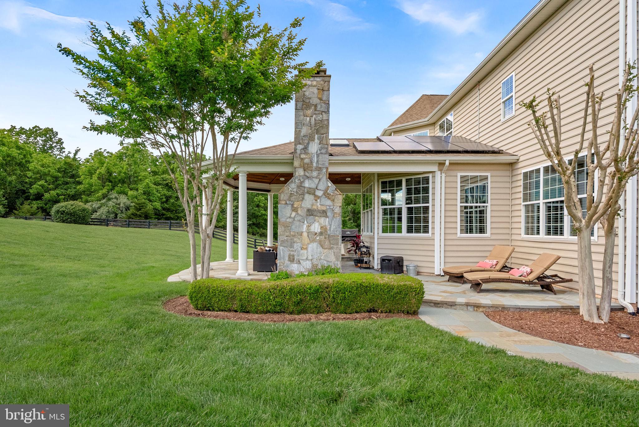 22415 Conservancy Drive Ashburn, VA 20148 - Photo 59 of 70 Slate Walkway leading to Open and Covered Patios