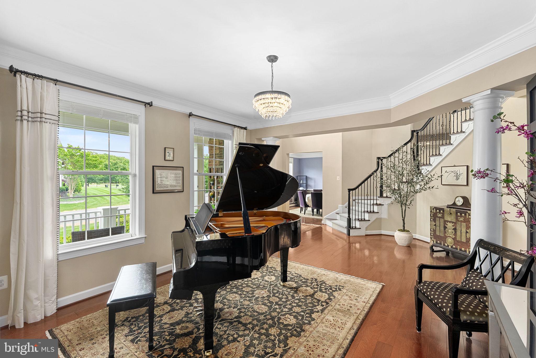 22415 Conservancy Drive Ashburn, VA 20148 - Photo 6 of 70 Elegant Living Room