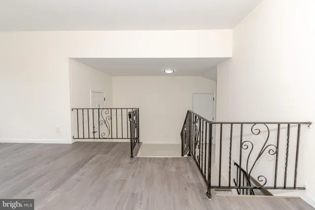 a view of an entryway with staircase