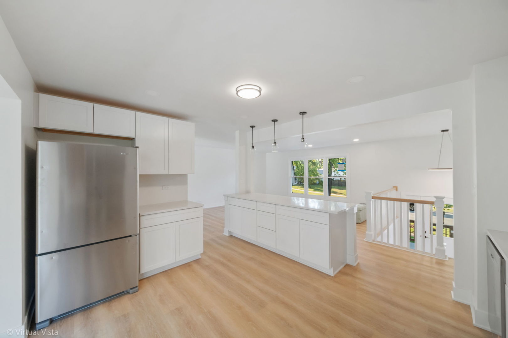 451 Alcester Court Bolingbrook, IL 60440 - Photo 7 of 22 a kitchen with a refrigerator a sink and dishwasher