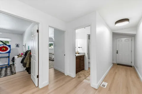 wooden floor in an empty room