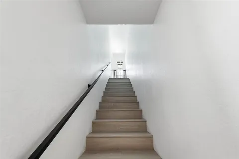 a view of outdoor space with wooden deck