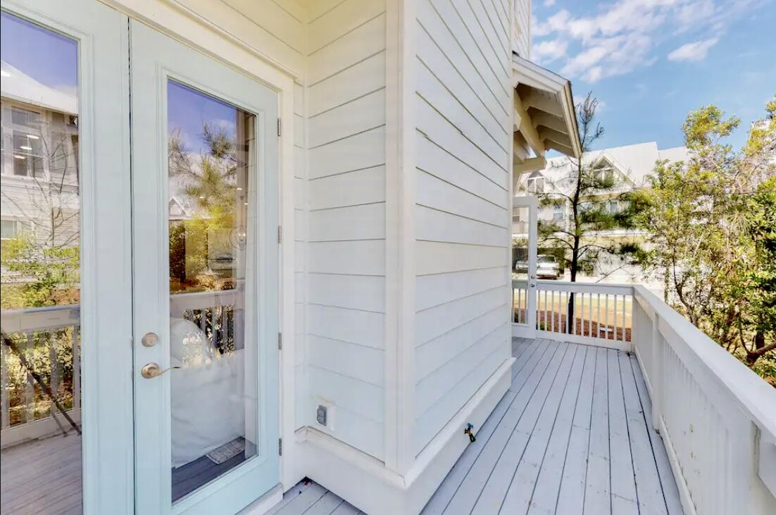 106 York Ln Inlet Beach, Unit A Inlet Beach, FL 32461 - Photo 25 of 28 a view of a balcony