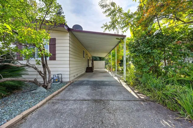 a view of a back yard