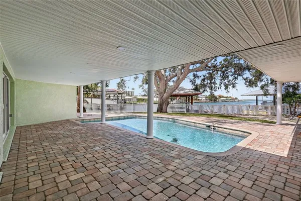 front view of a house with a garden