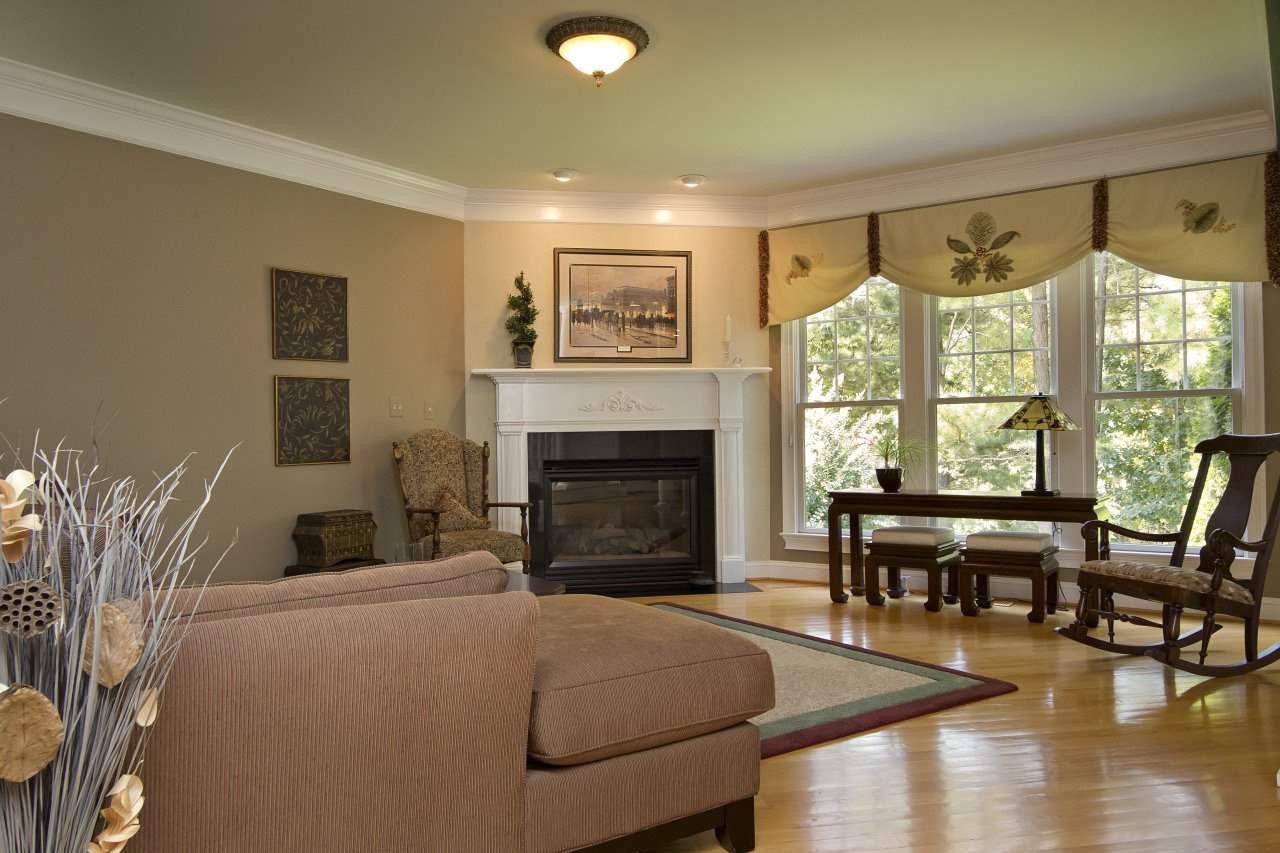 12301 Beestone Lane Raleigh, NC 27614 - Photo 11 of 25 Large living area with a second fireplace. Tons of natural light. Living Room