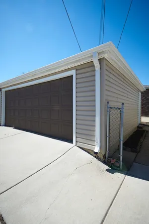 a backyard of a house