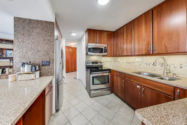 a view of an ocean and a beach