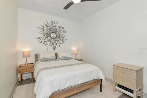 a view of a porch with a floor to ceiling window