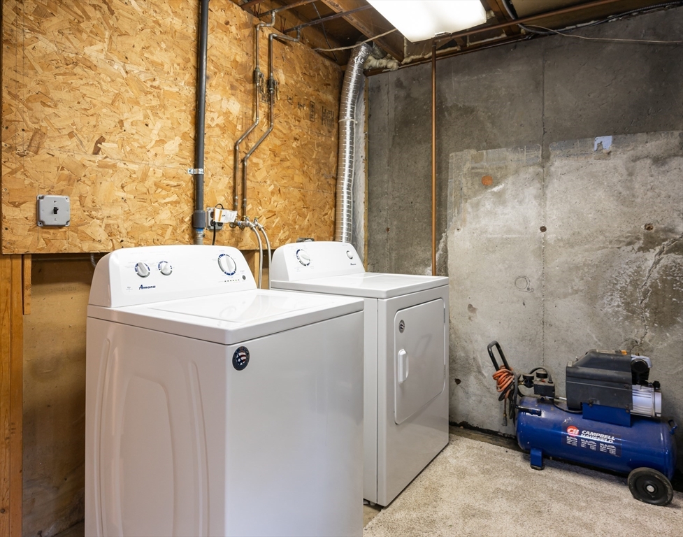 8 Jacques Lane Gloucester, MA 01930 - Photo 23 of 36 a utility room with dryer and washer