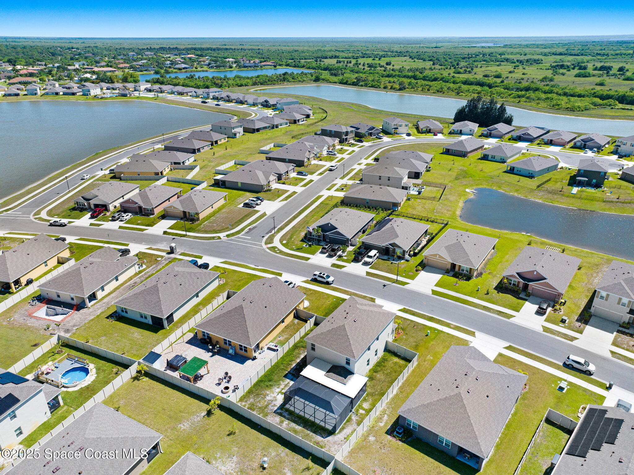 1217 Casey Avenue Rockledge, FL 32955 - Photo 43 of 49 an aerial view of a city