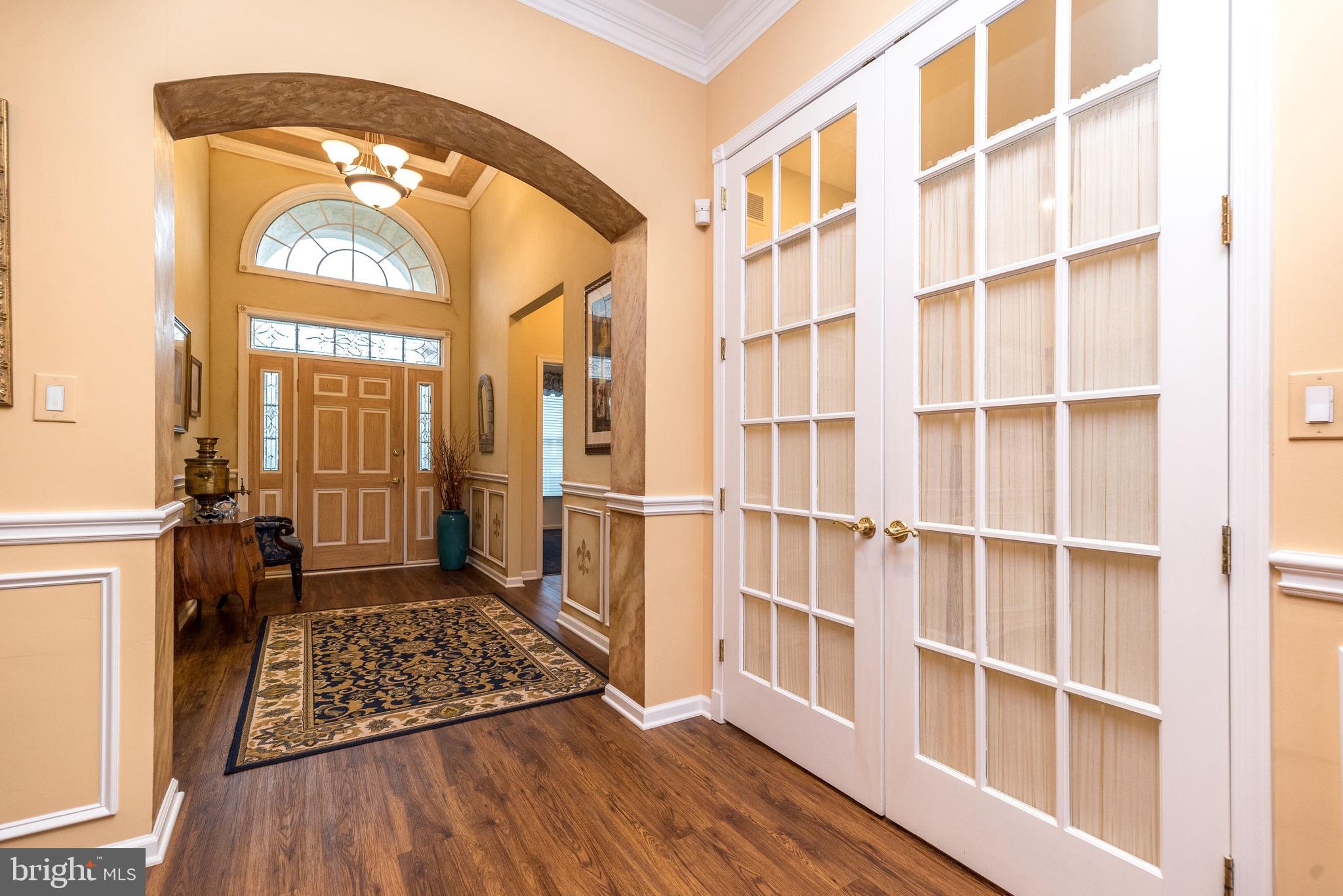 57 Nathaniel Road Holland, PA 18966 - Photo 6 of 64 French door entrance to Study