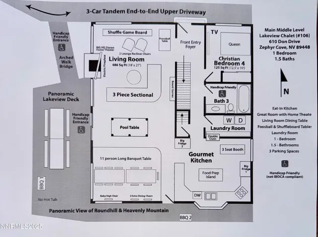 $2,450,000 | 610 Don Drive, Zephyr Cove, NV 89448